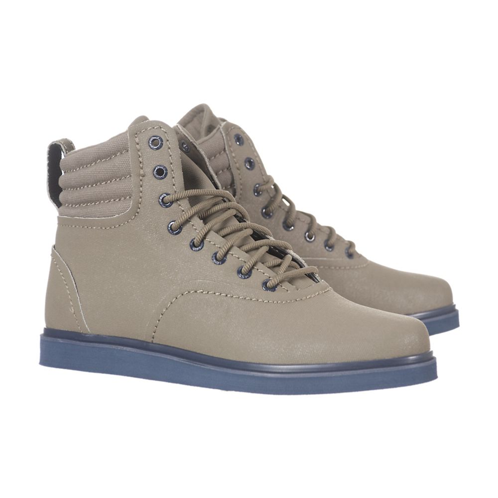 Baskets Montantes Supra Henry Kaki Khaki Homme | ESK-74381653